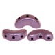 Les perles par Puca® Arcos beads Metallic mat dark plum purple 23980/79083